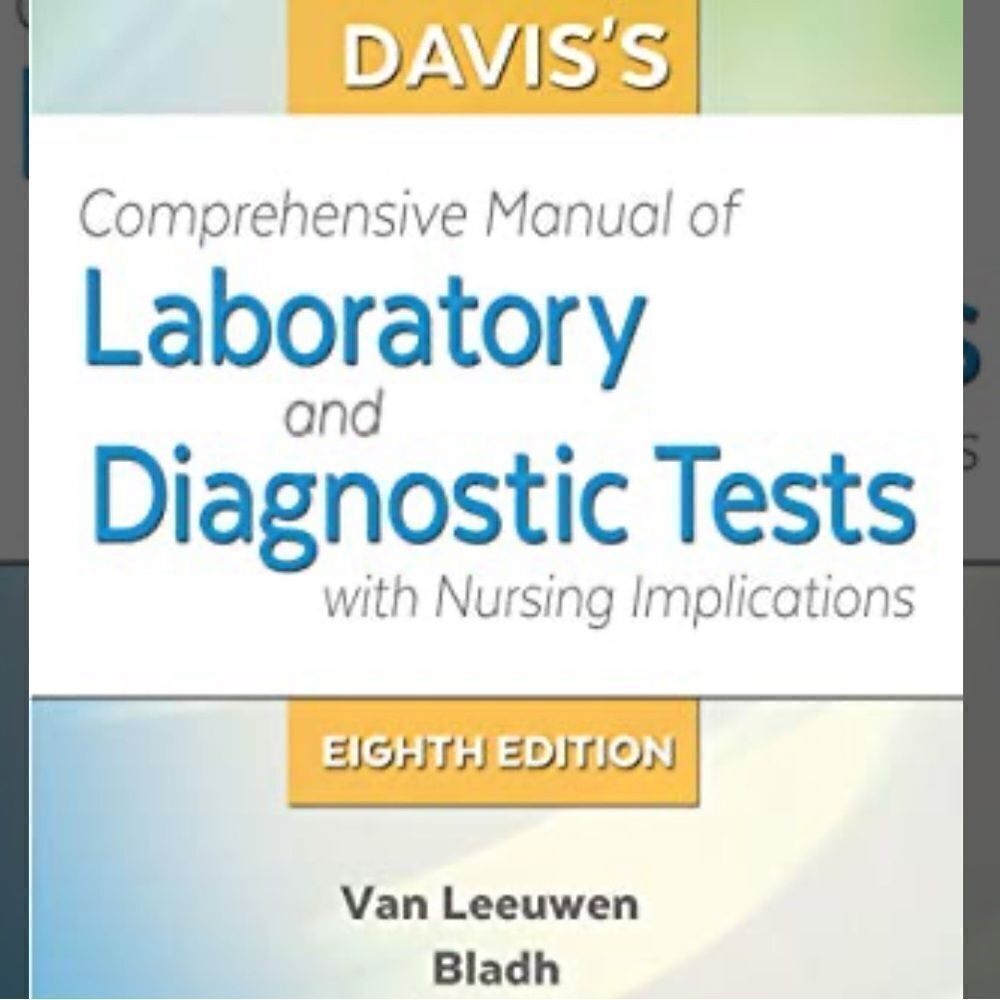Comprehensive Manual of Laboratory & Diagnostic Tests w/ Nursing Implications